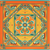 Tapis de jeu de Mahjong en caoutchouc de luxe, imprimé mandala papillon, règles américaines, antidérapant, imperméable, portable, pour 4 joueurs