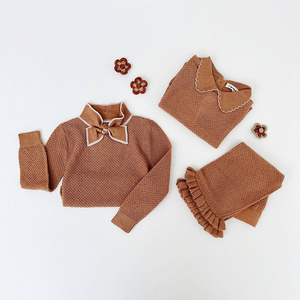 Children Clothing Boutique <strong>Christmas</strong> Sweater Kids Family Matching Short Dresses Pullover Cute Knitted <strong>Jumper</strong> <strong>for</strong> Holiday Party - Product Image 2