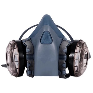 طلاء طلاء نصف وجه من هلام السيليكا قناع بالغاز مقاوم للأتربة مقاوم للغبار رش طلاء مضاد للغبار - Product Image 1