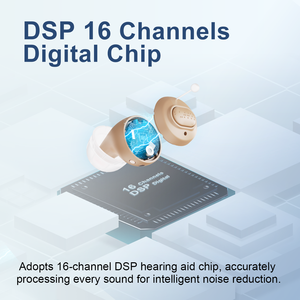 JINGHAO Márgenes <span class=keywords><strong>de</strong></span> beneficio Superando 400% Invisible Inalámbrico Personalizar Mini Medical ITE Audífonos Recargable Amplificador <span class=keywords><strong>de</strong></span> audición - Product Image 3