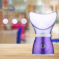 Nettoyeur en profondeur OEM, spa facial, sauna, vaporisateur pour la peau, appareil de beauté, vapeur ionique, nano-vaporisateur facial