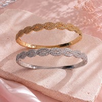 Bracelets Resoul Infinity Exagérés Style Dubaï, Plaqué Or de Haute Qualité, Chaîne Fine, Style Coréen 2025