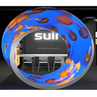 Pantalla LED Curva Inmersiva P1.5-2.9 Tipo Túnel del Tiempo para Estudios de Realidad Virtual y Realidad Aumentada, Museos