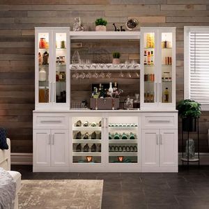 Meuble de bar à vin de style européen, personnalisé, de luxe, haut de gamme, moderne, pour la maison - Product Image 3