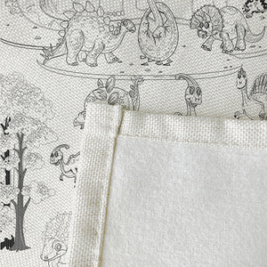 Printed Aniimals for Kids Drawing Graffiti Art Tablecloth <strong>Large</strong> Coloring Tablecloth Drawing <strong>Table</strong> <strong>Cloth</strong> - Product Image 5