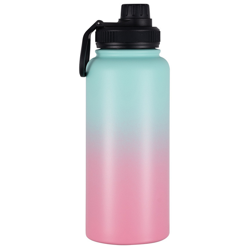 Rose + dégradé bleu (40OZ)