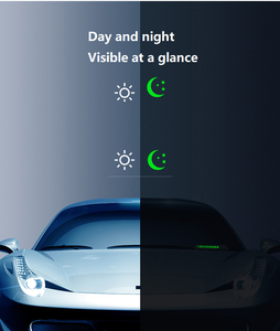 Voiture lumineuse carte de stationnement temporaire style de voiture numéro de téléphone carte plaque numéro de téléphone autocollant de stationnement voiture Auto accessoires - Product Image 2