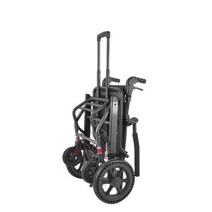 Fauteuil roulant pliant portatif le plus vendu d'avion d'alliage d'aluminium pour le ménage - Product Image 5