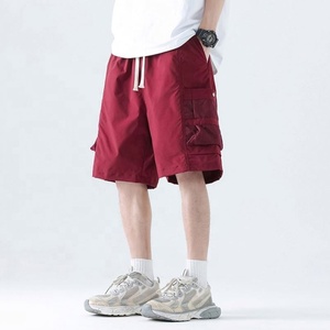 Shorts en jean sportifs pour hommes, en coton, pour le basketball et l'entraînement, avec empiècements en mesh, pour l'été - Product Image 5
