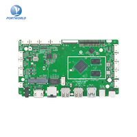 Carte de développement Rockchip RK3566 Android Linux OS avec port USB RJ45 et option 4G LTE pour affichage publicitaire, compatible CKD/SKD