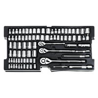 WORKPRO Ensemble d'outils mécaniques 408 pièces, kit d'outils de quincaillerie pour boîte en métal robuste à 3 tiroirs
