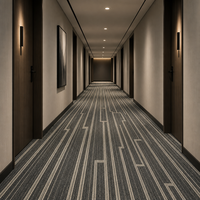Moquettes murales pour couloirs d'hôtel, en nylon, largeur 4 mètres, épaisseur 12 mm, sur mesure pour projets