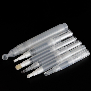 Stylo cosmétique pour huile à cuticules, tube en plastique, applicateur de maquillage, tubes éponge, stylos pinceaux de maquillage surligneurs OEM - Product Image 2