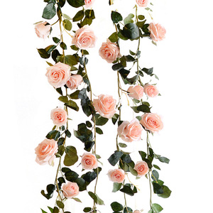 ดอกกุหลาบปลอม Lofen Flora Rose Vines ขนาด 180 ซม. สำหรับตกแต่งเพดานงานแต่งงาน - Product Image 5
