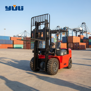Yuli Neues Design Fabrikpreis Günstiger Verkauf CPD 50 Allrad-Gabelstapler 4x4 Geländegabelstapler zum Verkauf Diesel-Gabelstapler - Product Image 1