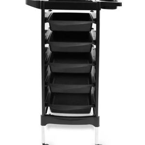 Professionnel Salon Furniture Plastic <b>Beauty</b> Salon Carts Barber Hairdresser <b>Trolley</b> Hair Salon <b>Trolley</b> Black - Product Image 3