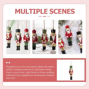 Adornos Navideños de Resina con Forma de Soldado Cascanueces de Lujo - Product Image 2