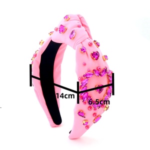 Mới Đến Cô Gái Màu Hồng Hàn Quốc Tùy Chỉnh Long Lanh Thanh Lịch Ngọt Ngào Đơn Giản Chất Lượng Cao Phụ Kiện Tóc - Product Image 2