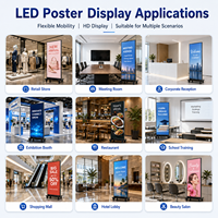 Écran d'affichage LED mobile haute définition P1.86 pour intérieur avec garantie de 5 ans CMS intégré/hébergé dans le cloud