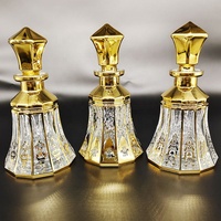 M1 Botol Minyak Parfum Arab Desain Baru 150Ml 250Ml Botol Kaca Botol Parfum Decanter dengan Tutup Kaca