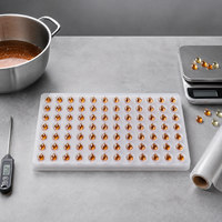 Moule en silicone platine multi-creux en forme de goutte d'eau de 2,5 ml, qualité alimentaire, pour confiserie, chocolat, résine, savon, logo gravé personnalisé, OEM