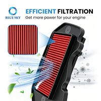 Élément de filtre à air de remplacement pour moto Yamaha BWS 125, filtre à air d'admission, personnalisation disponible