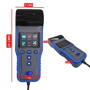 แบตเตอรี่ตะกั่วกรดแบบอัตโนมัติ <span class=keywords><strong>SOC</strong></span> <span class=keywords><strong>Tester</strong></span> แบตเตอรี่รถยนต์12V และ24V พร้อมการออกแบบ agm - Product Image 3