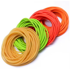 Tuyaux en caoutchouc de <span class=keywords><strong>latex</strong></span> de nature colorée Tubes de catapulte de fronde de tube de qualité médicale chirurgicale élastique à haute résilience - Product Image 3