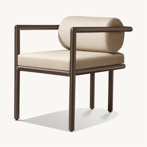 Sassanid Outdoor Recién llegado Patio Garden Sets Hotel Resort Hecho a mano Tubular <span class=keywords><strong>Palma</strong></span> Juego de comedor redondo de aluminio - Product Image 4