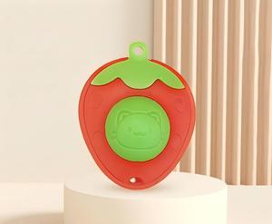Giocattoli Interattivi a Forma di Fragola con Erba Gatta per Gatti - Pulizia dei Denti e Supporto alla Digestione, Palline Adesive da Parete - Product Image 3