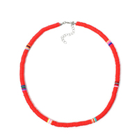 Argile polymère Surfeur Collier Boho Bohème Perle Choker En Vinyle Africain Collier De Perles pour Les Femmes Filles