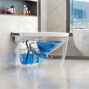 Hot <strong>Sale</strong> <strong>Automatic</strong> Sanitary Ware Ceramic Bowl White Bathroom Wc Intelligent Smart <strong>Bidet</strong> <strong>Toilet</strong> with Heated <strong>Seat</strong> - Product Image 2
