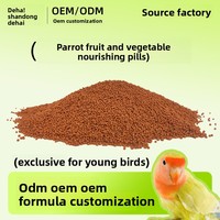 Granulés de fruits et légumes pour perroquets, pilules nutritives et de conditionnement, sans coquille, pour perruches, Xuanfeng, Petits Pigeons, nourriture protéinée pour oiseaux