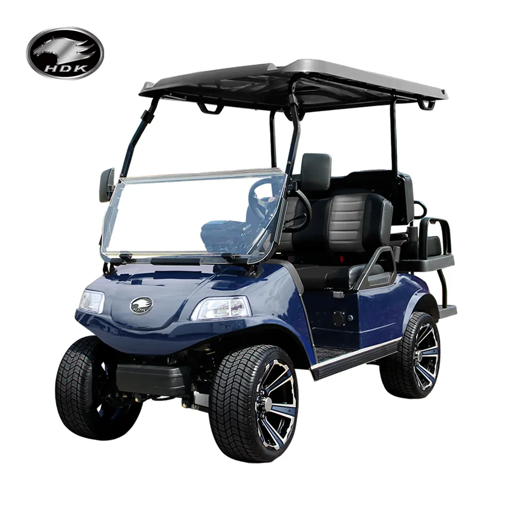 Off Road Golf Buggy bán buôn từ Trung Quốc chasis HDK tiến hóa Câu lạc bộ 48V điện Golf giỏ hàng