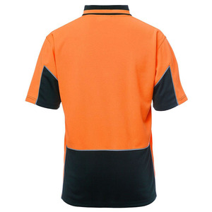 160GSM Jersey nhanh chóng khô polo Áo sơ mi Hi VIS làm việc t Áo sơ mi cho nam giới cơ khí Áo sơ mi - Product Image 2