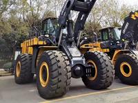 Frontlader LW1200KN Baumaschine für Hafen- und Lagerarbeiten zur Stapelung von Schüttgütern