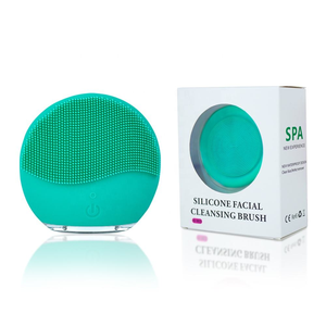 Masajeador eléctrico sónico para la piel de la cara, cepillo de limpieza <span class=keywords><strong>Facial</strong></span> de silicona Sónica, equipo de belleza, limpieza <span class=keywords><strong>Facial</strong></span> eléctrica - Product Image 1