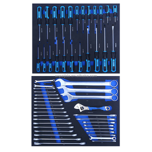 Set di Attrezzi per <span class=keywords><strong>Montaggio</strong></span> <span class=keywords><strong>Mobili</strong></span> in Schiuma EVA, Kit Multiuso con Cacciavite, Chiave Inglese, Livella, Martello, Set Combinato di 287 Utensili - Product Image 4