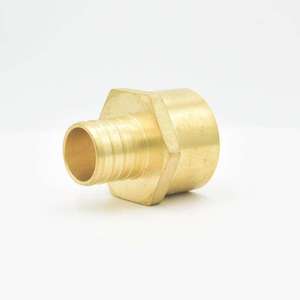 Adaptateur femelle PEX sans plomb en laiton forgé, barb <span class=keywords><strong>x</strong></span> fipt 1 pouce, raccords de tuyauterie certifiés <span class=keywords><strong>ISO</strong></span> 9001 pour l'eau - Product Image 5