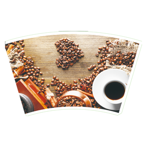 Vasos de cartón reciclables de pared simple con revestimiento de PE de grado alimenticio para café y bebidas de galletas al por mayor - Product Image 3