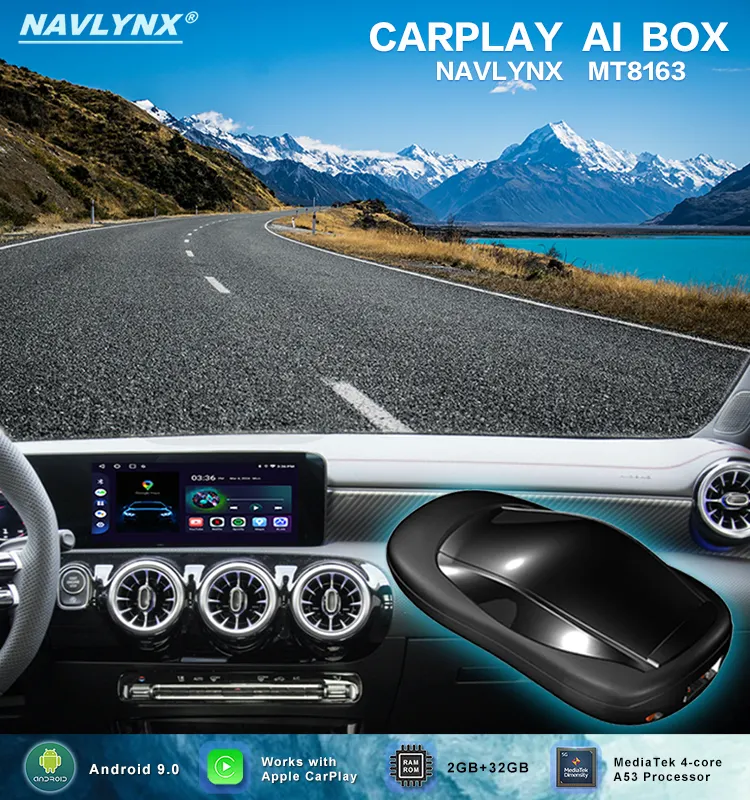 Adaptor CarPlay nirkabel untuk iPhone Apple CarPlay Dongle untuk OEM berkabel ke nirkabel Mitsubishi Maserati Maybach Nissan Opel Fiat