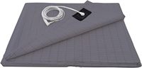 Parure de Draps de Lit à Mise à la Terre Anti-Statique Personnalisable Simple en Coton Biologique 95 % et Fibre d'Argent 5 % Tissé 400 Fils, Taille King, Comprenant