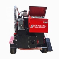 Machine de remplissage de fissures d'asphalte portable de 50 gallons, montée sur remorque et camion, équipée d'un moteur et d'une pompe