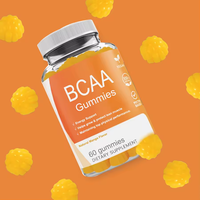 WELLBODY OEM/ODM – Complément Énergétique en Gummies (Créatine, BCAA) – 60 Unités – Pour Hommes – Favorise la Croissance Musculaire – Fournisseur d'Usine en Marque Blanche