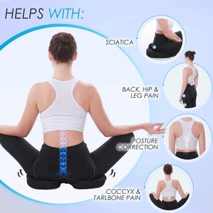 Kingworth Ghế văn phòng làm mát đệm Silicone xe TPE ngồi xe lăn 3D Băng Pad Gel Ghế đệm - Product Image 6