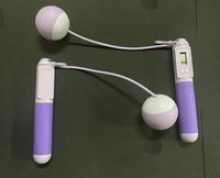 Corde à sauter intelligente numérique électrique sans fil personnalisable avec compteur de vitesse, longueur réglable, unisexe, en PVC, ABS, EVA, caoutchouc, électronique