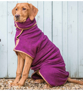 OEM ODM Customized Pet Microfiber <strong>Dog</strong> <strong>Bathrobe</strong> Drying Coat Towel Custom Bath Robe Quick-drying Absorbent <strong>Dog</strong> <strong>Bathrobe</strong> for <strong>Dogs</strong> - Product Image 2