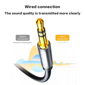 สายสัญญาณเสียง AV119 UGREEN ขนาด <span class=keywords><strong>3.5</strong></span> มม. แบบตัวผู้ต่อตัวผู้ สาย <span class=keywords><strong>Aux</strong></span> PVC สายอะแดปเตอร์เสียงสำหรับหูฟัง ลำโพงรถยนต์ - Product Image 2