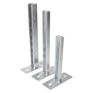 T자형 유니스트럿 브래킷 캔틸레버 중부하용 벽 브래킷 U 채널 스틸 ASTM 표준 비합금 - Product Image 2