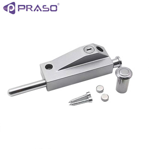 Chiusura per porta girevole in alluminio e acciaio con chiavistello a molla per chiavistello a molla per esterni e Hotel - Product Image 4